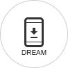 국가대체자료공유시스템(DREAM) 애플리케이션에서 내려받기 아이콘