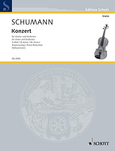 Schumann violin concerto in D minor, WoO 23